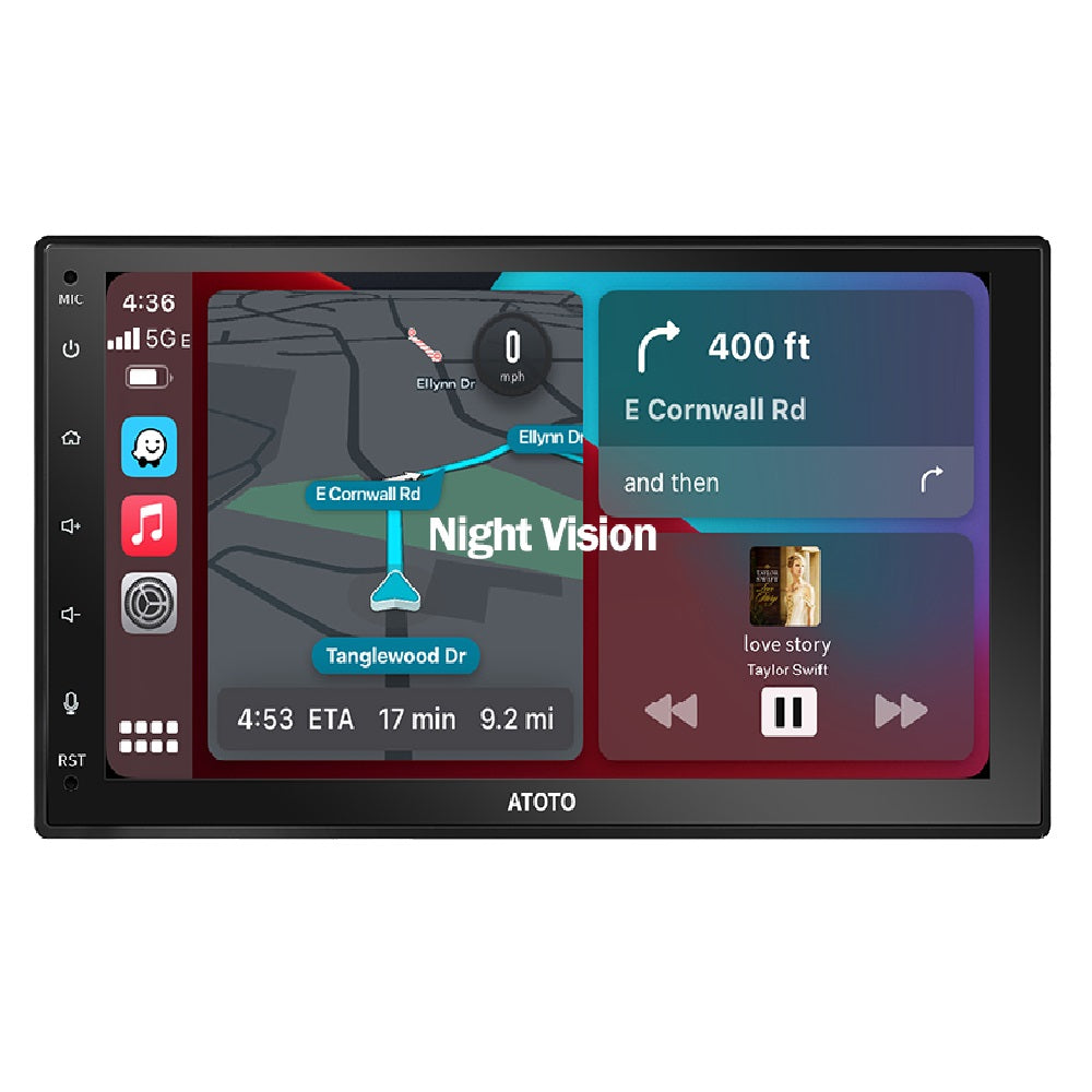 Car Stereo ATOTO F7 WE Wireless CarPlay & Android Auto Bluetooth Senso