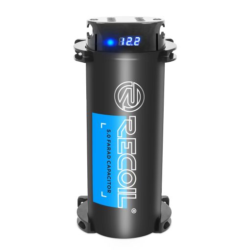 Recoil REC5D True Spec 5.0 Farad 3 X 0/2/4 AWG inputs and 3 X 0/2/4 AWG inputs