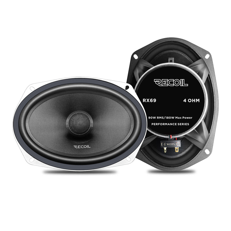 Recoil Echo Pro RX69 6"X9" Coaxial Speakers 180W Max