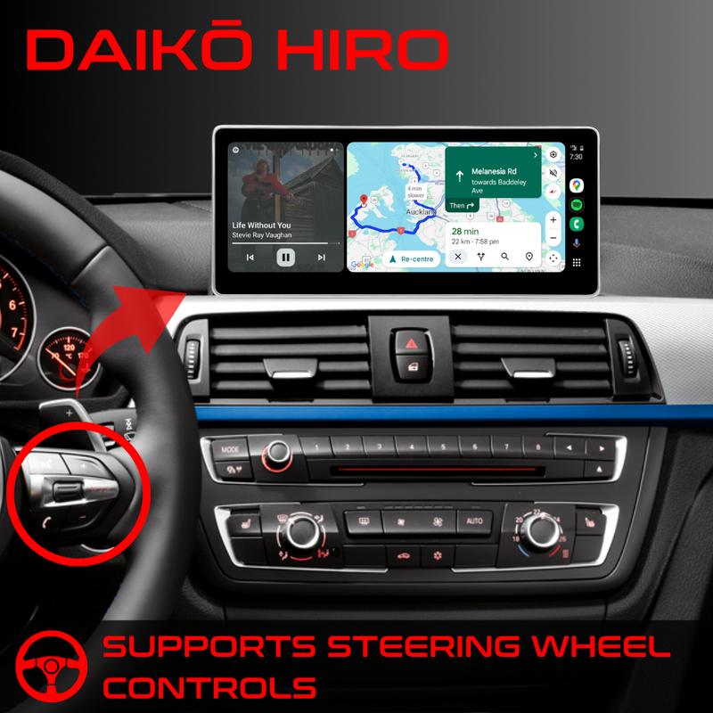 Daiko Hiro Car Stereo Wireless Carplay Android  Auto For Honda Fit Jazz 2013-2020