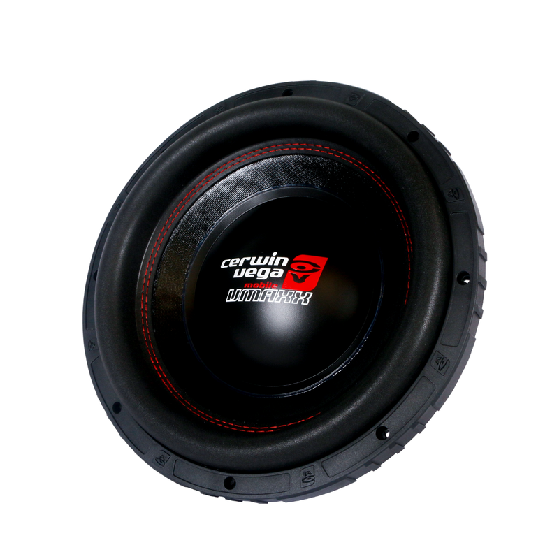 Cerwin Vega VMAX12D4 12″ High-Performance Subwoofer Dual 4Ω 1000W RMS / 2000W Max