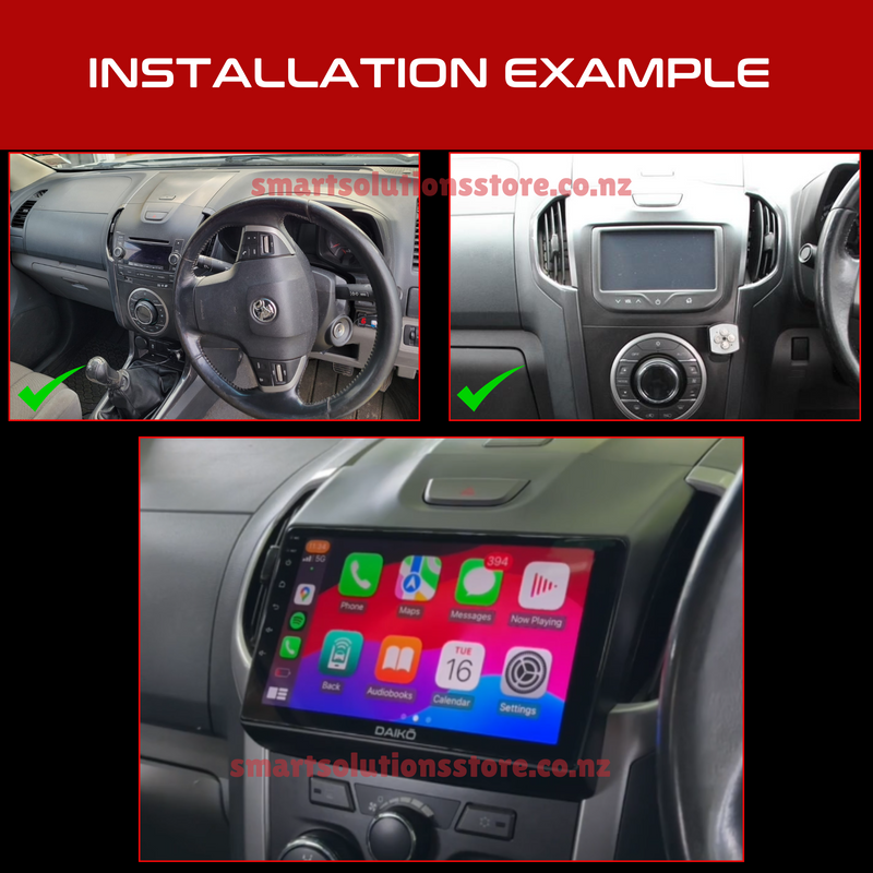 Daiko X Car Stereo Carplay Android Auto For Holden Colorado Isuzu D-Max 2012-16