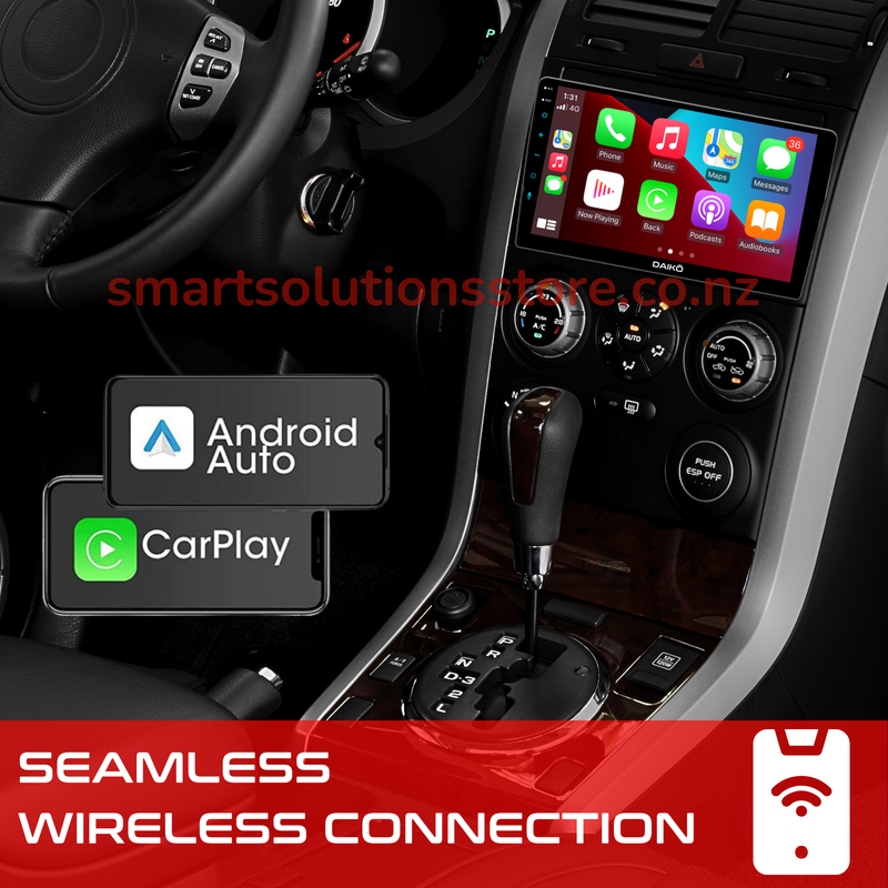 Daiko Ultra Car Stereo Wireless Carplay Android Auto For Lexus IS250 2005-12