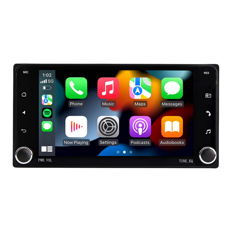 Car Stereo For Toyota  7inch Carplay and Android Auto Bluetooth USB 2GB+32GB