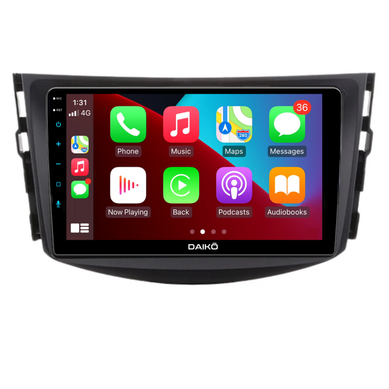 Daiko Multimedia Unit Wireless Carplay Android Auto For Toyota RAV4 2007-2013