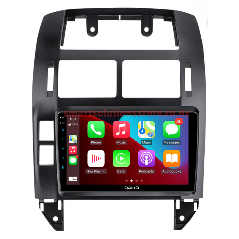 Daiko Ultra Car Stereo Wireless Carplay Android Auto For Vw Polo 2004-2011 9Inch