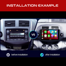 Daiko Ultra Car Stereo Wireless Carplay Android Auto For Toyota RAV4 2007-2013