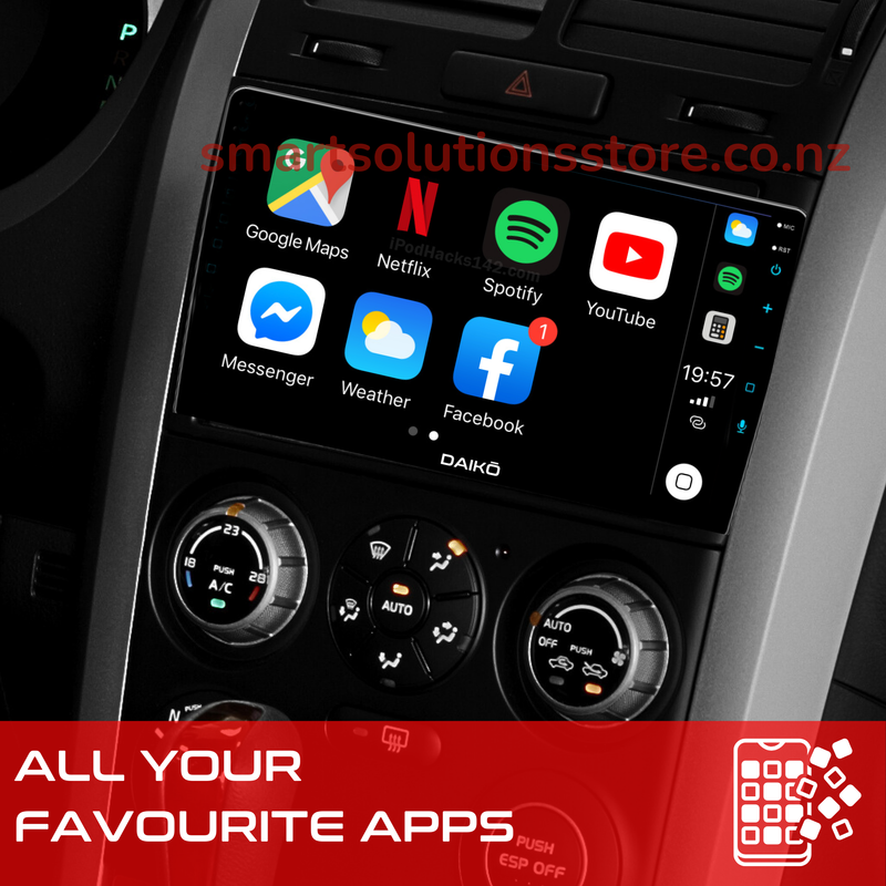 Daiko Car Stereo Carplay Android Auto For Subaru Forester Impreza XV '13-18