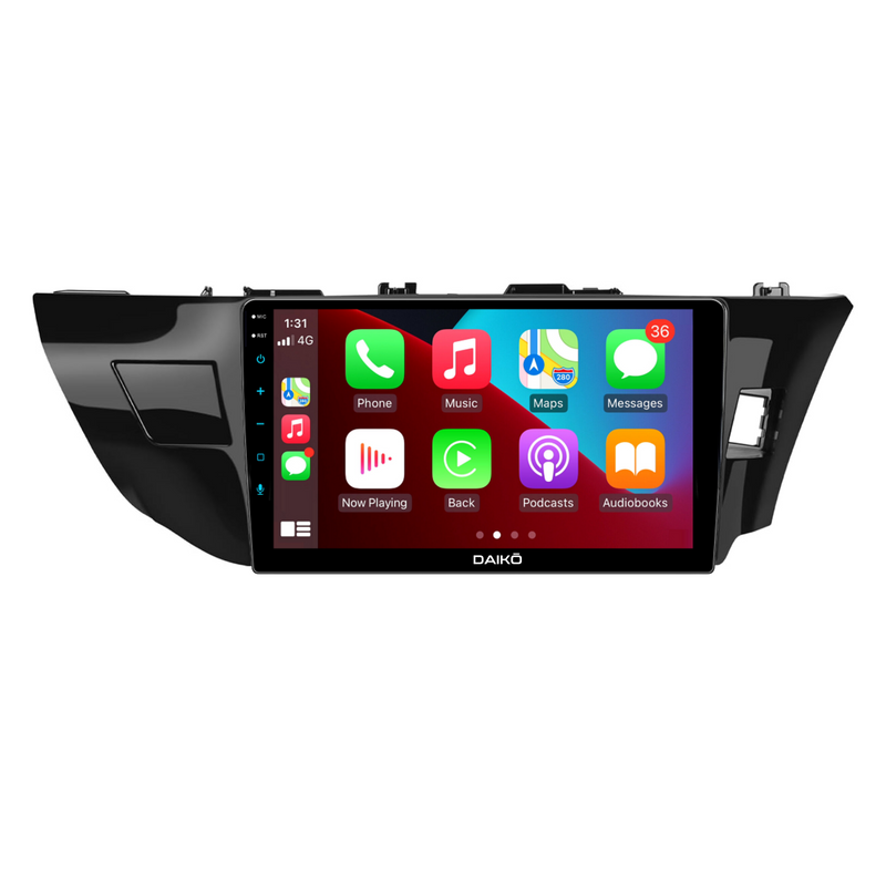 Daiko Car Stereo Carplay Android Auto For Toyota Corolla 2014-2017 10Inch