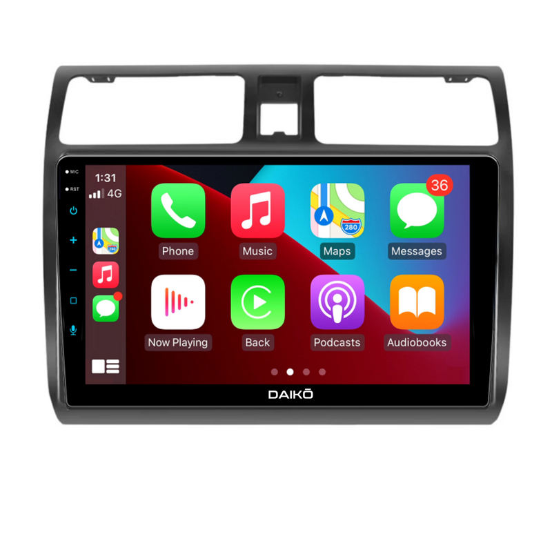 Daiko X Multimedia Unit Wireless Carplay Android Auto For Suzuki Swift 2005-2010