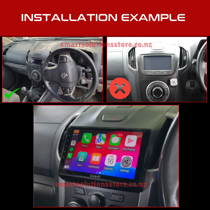 Daiko X Car Stereo Carplay Android Auto For Holden Colorado Isuzu D-Max  NO MyLink 2012-2016