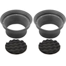 Recoil SPB8  8" Car Speaker Baffle Kit 2pcs Foldable Silicone with Egg Crate Foam