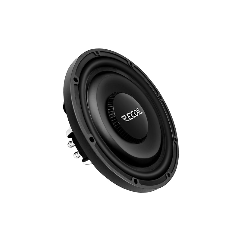 Recoil SXS10D2 Shallow Car Subwoofer 10" 600W Max