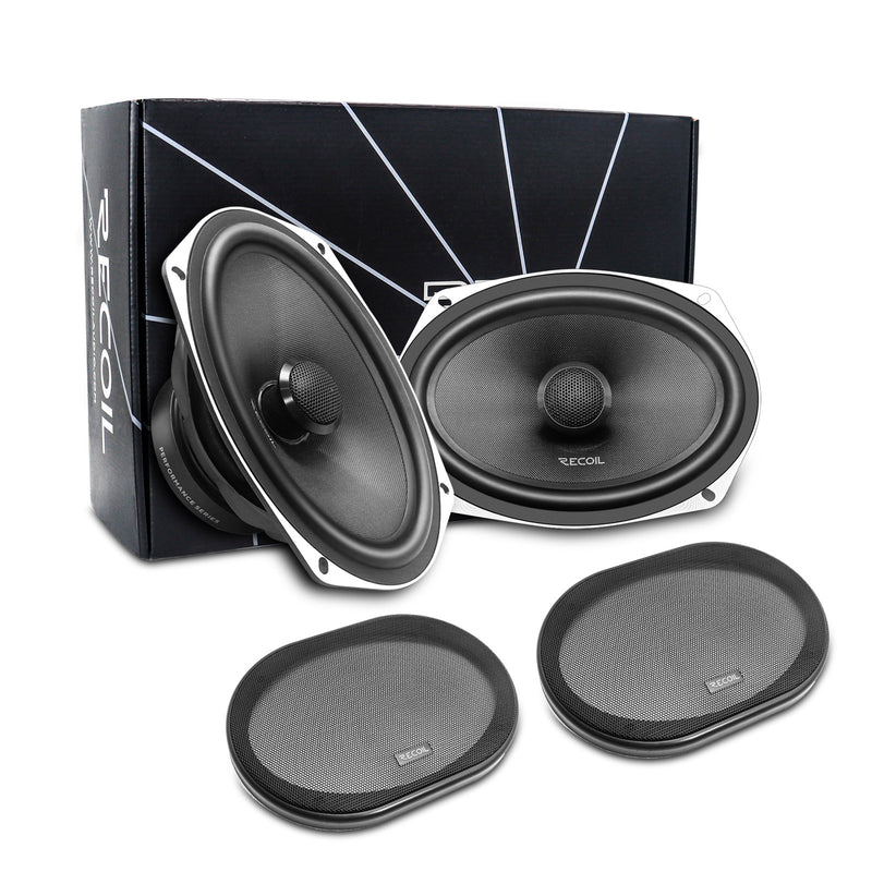 Recoil Echo Pro RX69 6"X9" Coaxial Speakers 180W Max