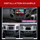 Daiko Multimedia Unit Wireless Carplay Android Auto For Toyota Hilux 2011-2015