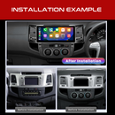 Daiko Hiro Car Stereo For Toyota Hilux 2011-2015 Apple Carplay Android Auto GPS 4G SIM