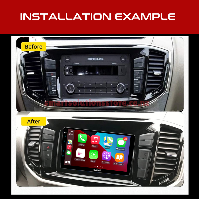 Daiko PRO Car Stereo Wireless Carplay Android Auto For LDV V80 2018-2023