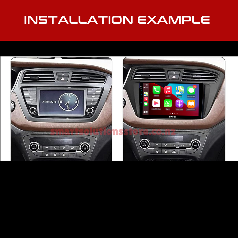 Daiko PRO Car Stereo Wireless Carplay Android Auto For Hyundai i20 2017+