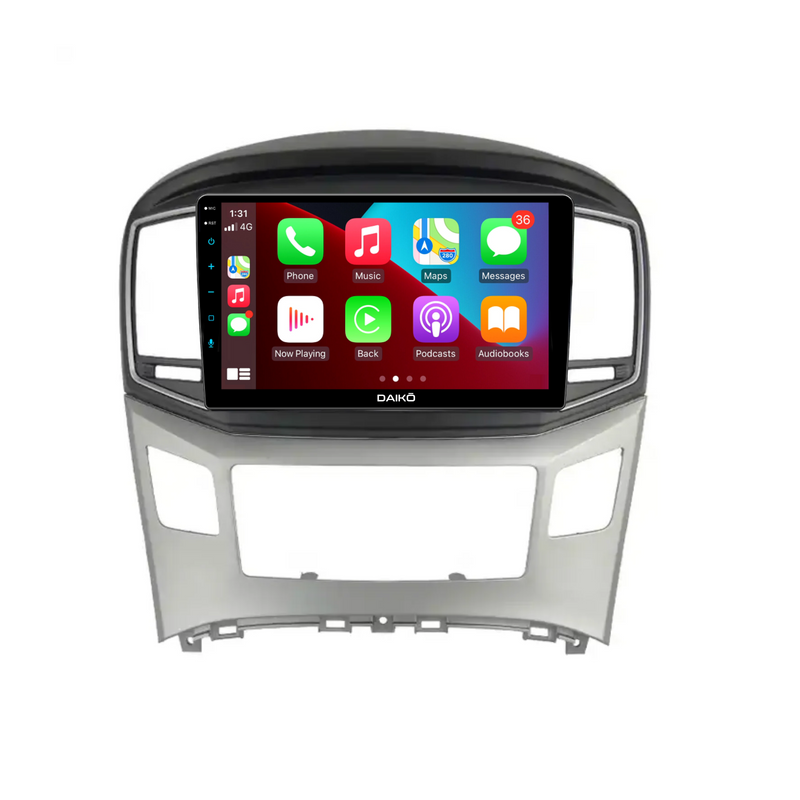 Daiko Multimedia Unit Wireless Carplay Android Auto For Hyundai iMax iLoad 2015+