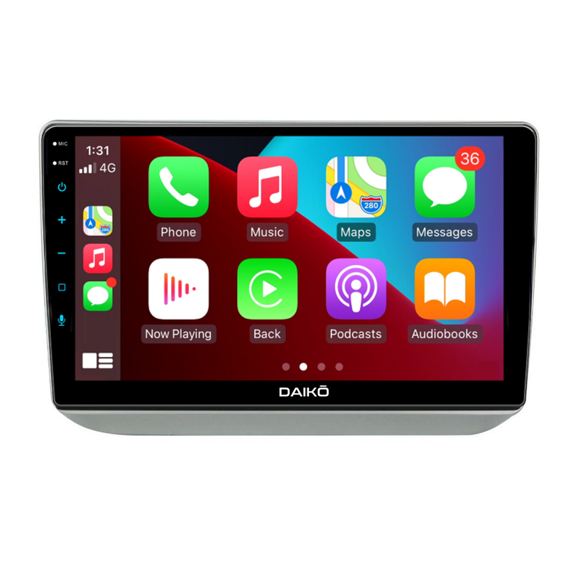 Daiko X Multimedia Unit Wireless Carplay Android Auto For Skoda Fabia 2008-2014