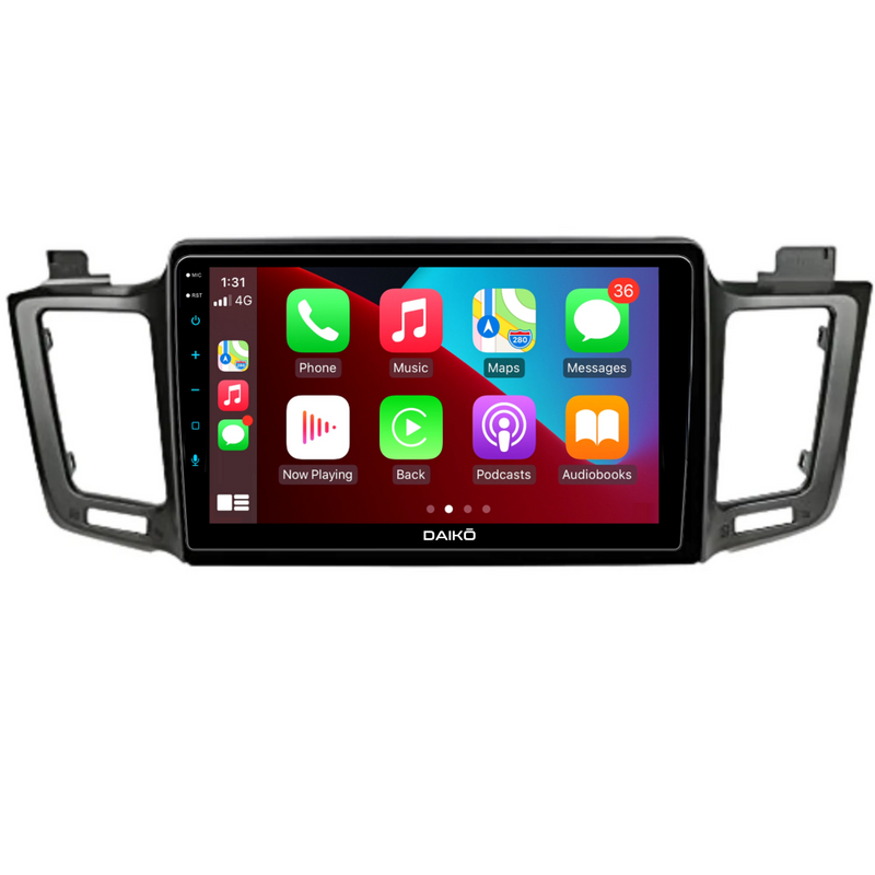 Daiko Multimedia Unit Wireless Carplay Android Auto For Toyota Rav4 2013-2017