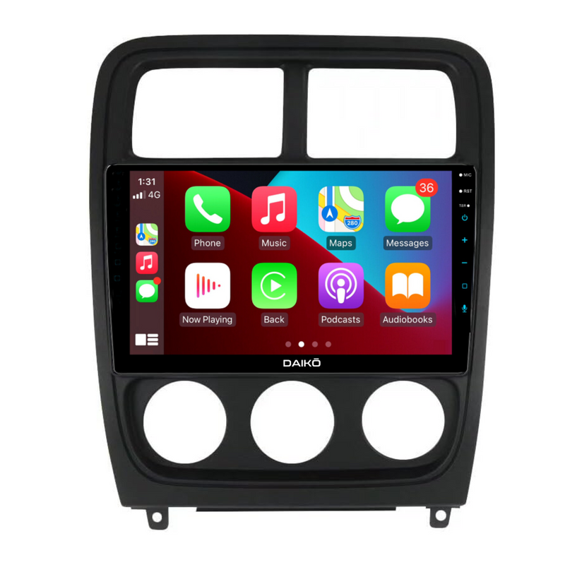 Daiko X Multimedia Unit Wireless Carplay Android Auto For Dodge Caliber 2007-2012