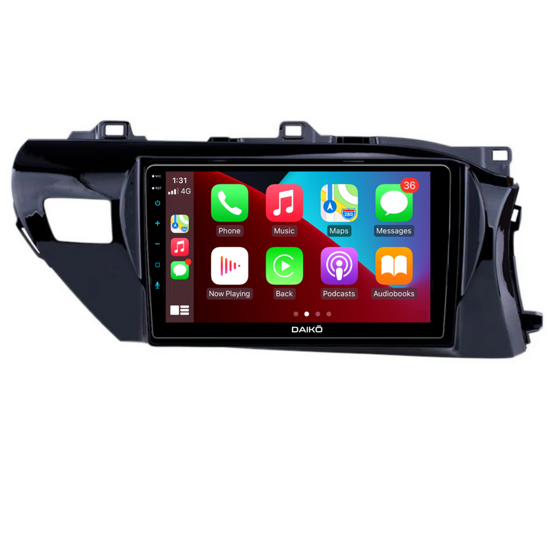 Daiko Ultra Car Stereo Wireless Carplay Android Auto For Toyota Hilux 2016-2022