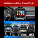 Daiko Car Stereo Wireless Carplay Android Auto For Toyota 2012-15 Camry American