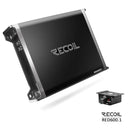 Recoil RS10K Single 10inch� Complete Subwoofer and Amplifier Bass Package 4AWG Wiring Kit