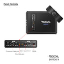 RECOIL DII1100.4 1100 WATTS CLASS-D 4-CHANNEL CAR AMPLIFIER