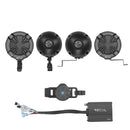 Recoil R3-Q Complete Quad Waterproof Bluetooth Speakers System 3inch� Speakers 360 Watts Class-D Amplifier with Built-in Bluetooth Waterproof Wireless Remote