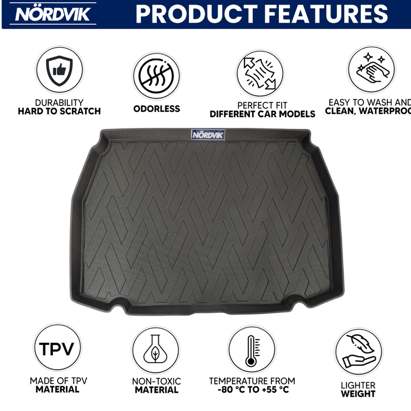 Nordvik Car Boot Liner For Toyota Rav4 2019+ 135*99cm