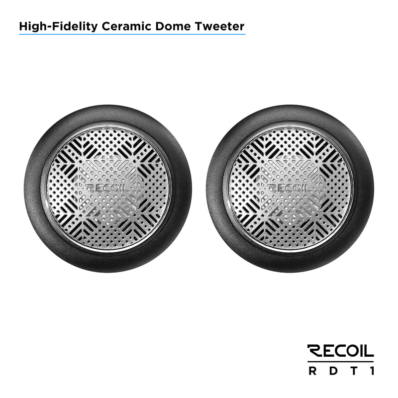 Recoil RDT1 Tweeter Ceramic Dome Echo Pro Series