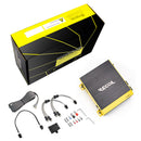 Recoil RS10 10" Bass Package – Loaded Sub Box + RL680.1 Mono Amp + 8 Gauge Wiring Kit + QR8 Quick Connector