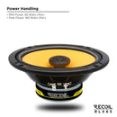 Recoil RLX65 Coaxial Car Speakers 6.5" 160W Max