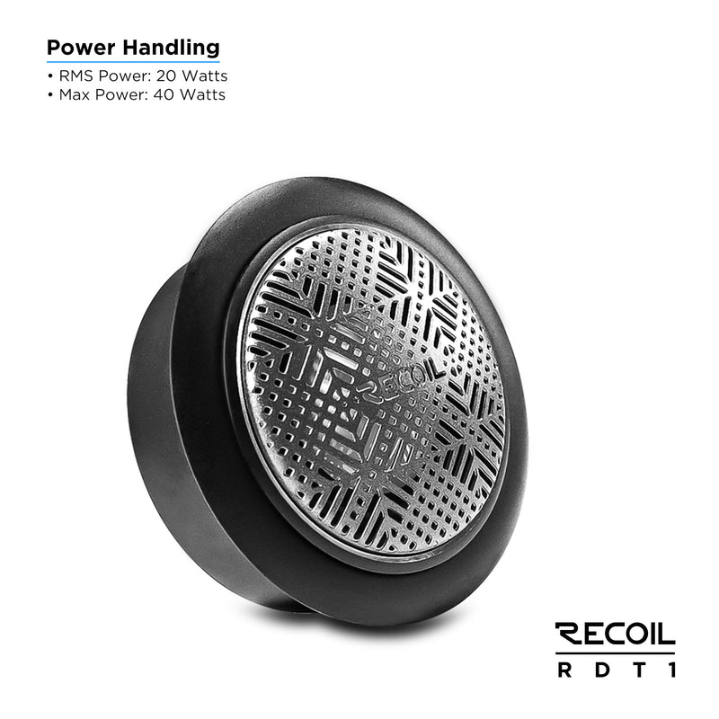 Recoil RDT1 Tweeter Ceramic Dome Echo Pro Series