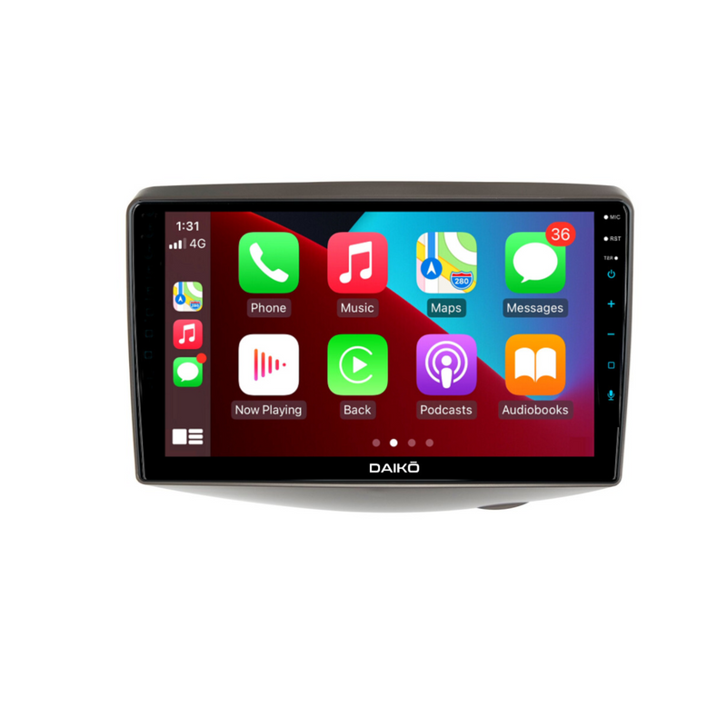 Daiko PRO Car Stereo Wireless Carplay Android 4GB RAM + 32GB Auto For 1999 - 2005 Toyota Vitz / Yaris / Echo