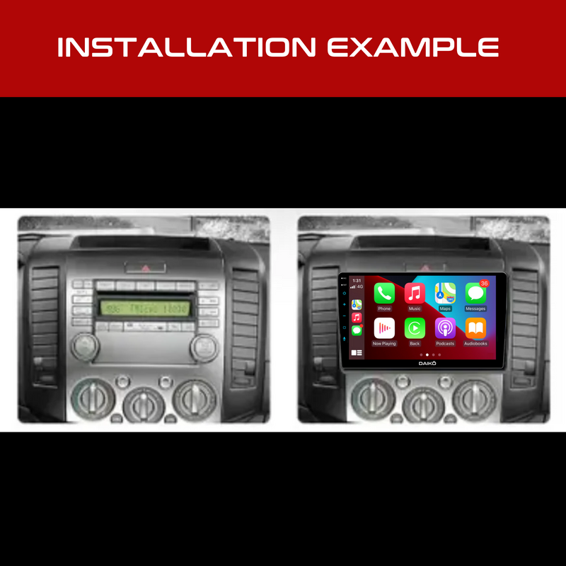 Daiko Car Stereo Carplay Android Auto For Ford Ranger Mazda BT-50 2006-2010