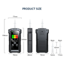 Mr Black 6 Premium Breathalyser | Police-Quality Dual-Mode Alcohol Tester