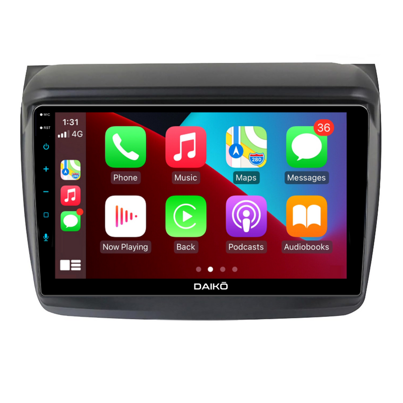 Daiko Ultra Multimedia Unit Wireless Carplay Android Auto GPS For Mitsubishi Pajero Sport Triton 2006-2015 9Inch