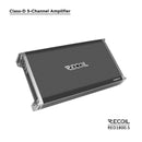 Recoil RED1800.5 Class-D Car Audio 5-Channel Amplifier 1800W