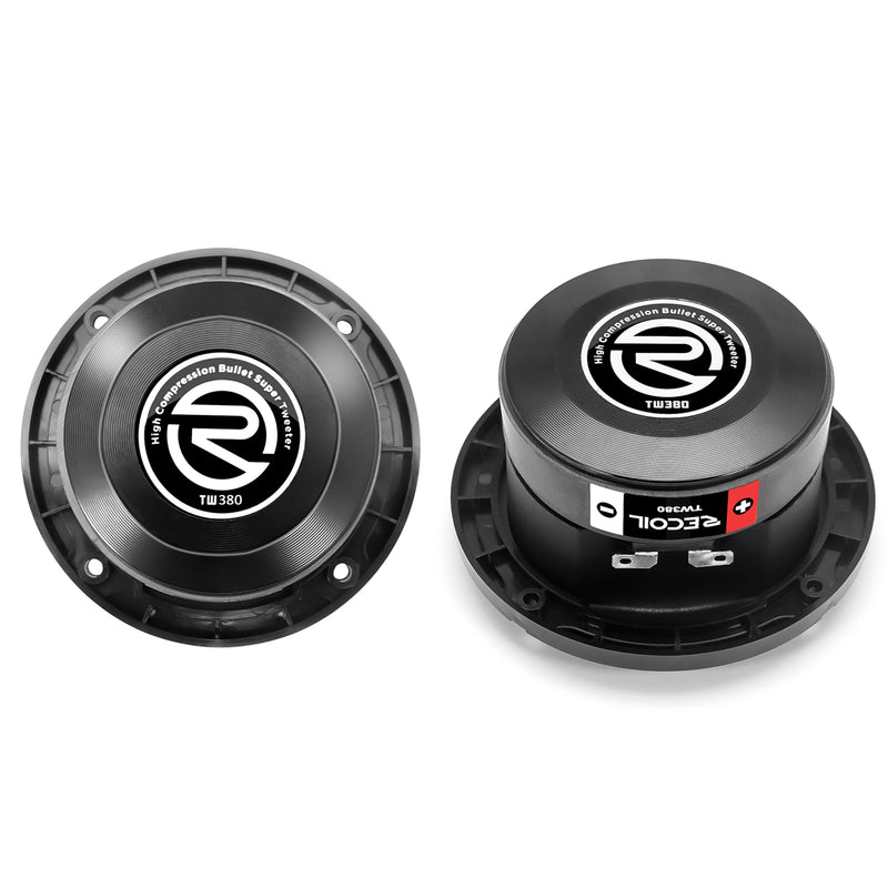 Recoil TW380 4-INCH BULLET SUPER TWEETER Peak 360W RMS 180W