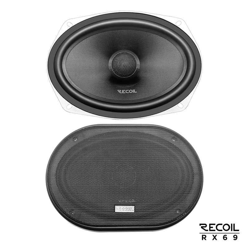 Recoil Echo Pro RX69 6"X9" Coaxial Speakers 180W Max