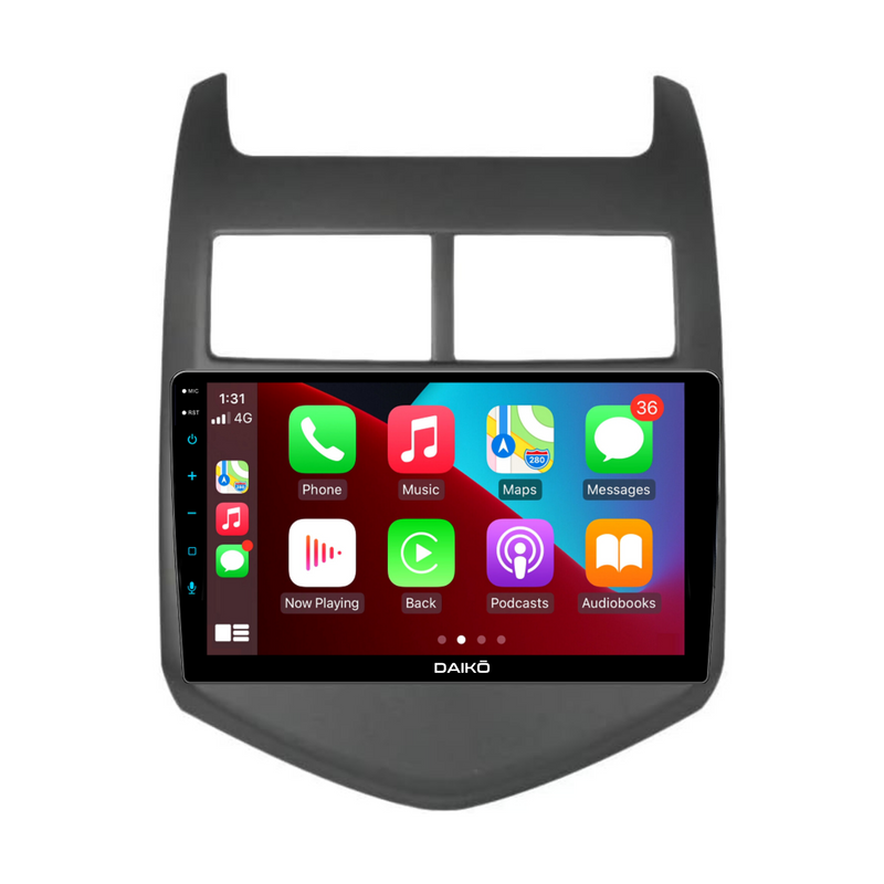 Daiko PRO Car Stereo Wireless Carplay Android Auto For Holden Barina 2011-2016