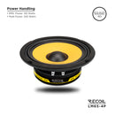 Recoil LM65-4P 6.5-Inch High-Power Midrange PRO Speaker 200W RMS