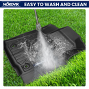 Nordvik Heavy Duty Floor Liners Kit For Mitsubishi Triton 2015+