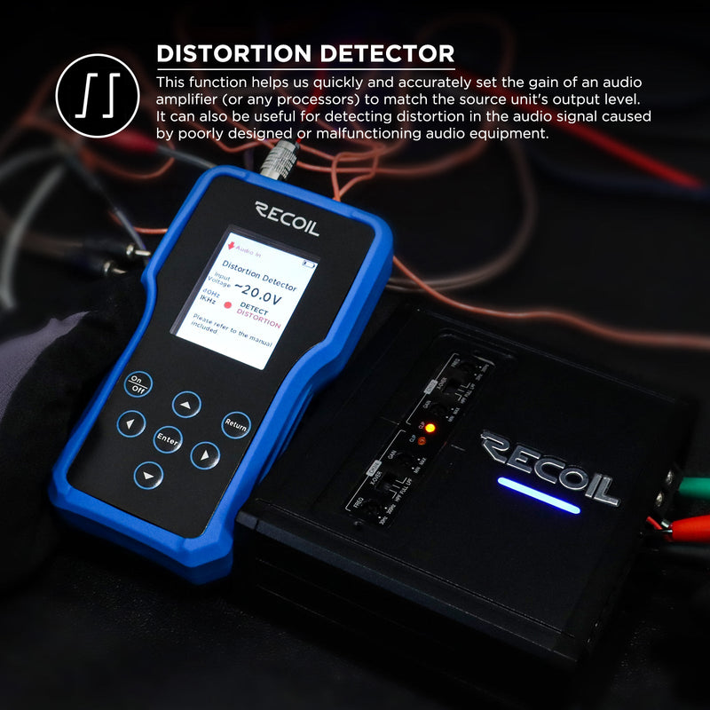 Recoil MST-1 Professional Speaker Tester Audio System Tester