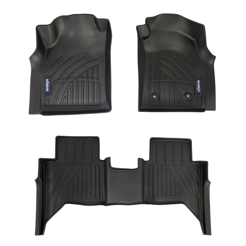 Nordvik Heavy Duty Floor Liners Kit For Toyota Hilux Vigo 4 Doors 2012-14