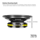 Recoil LM8-4P PRO AUDIO PRO AUDIO MIDRANGE SPEAKER Peak Power 320W RMS