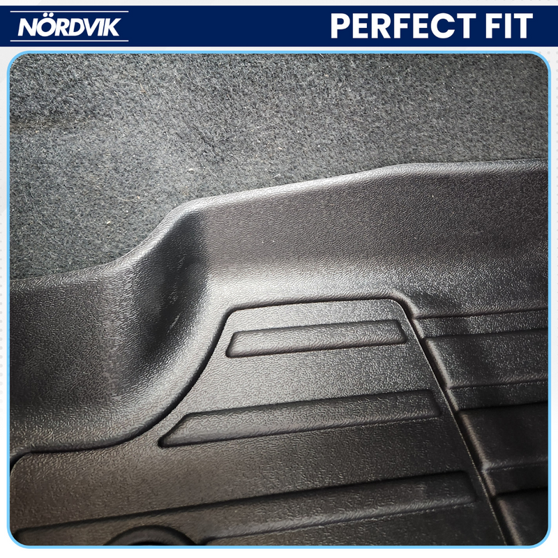 Nordvik Heavy Duty Floor Liners Kit For Isuzu D-Max 4 Doors 2016-2020